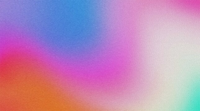 Abstract 4K digital grainy background vibrant gradient noise texture vintage lo fi VHS glitch style
