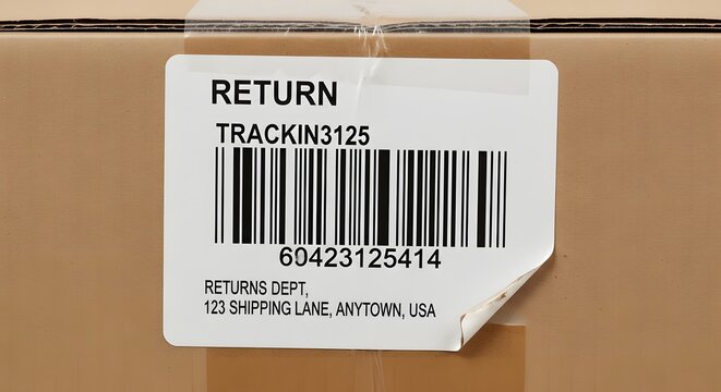 Return Shipping Label