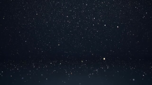 Starry Night Sky: Witness the timeless beauty of a star-studded expanse, a canvas of endless darkness peppered with countless radiant stars.