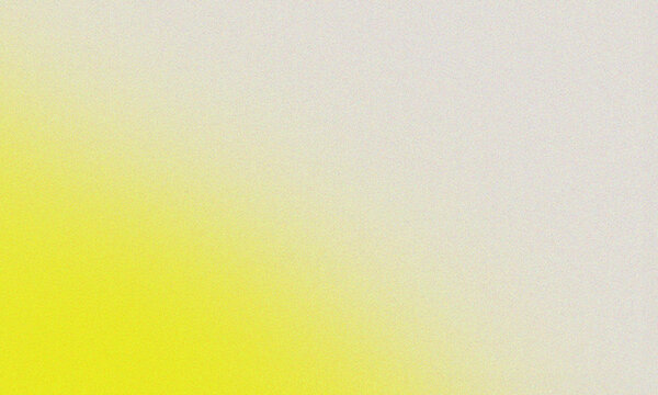 Yellow grainy background with abstract silhouette shape , abstract glowing blurred shape, noise texture header, banner, poster, backdrop, cover or wallpaper design