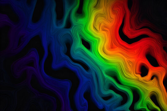Rainbow colors abstract background. LGBT or pride concept.