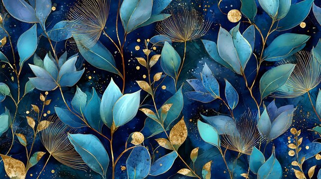 Close-up of blue agave plant leaves with sharp edges and pointed tips