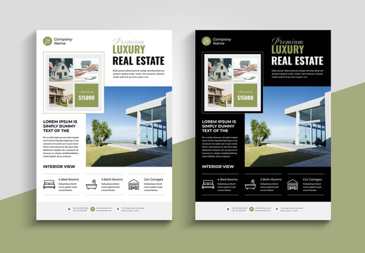 Real Estate Flyer Template