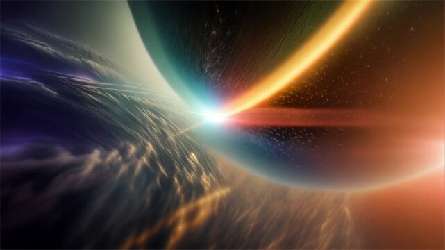 Space video full Hd 4k resolution in jpg format