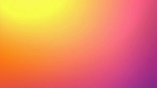 Warm gradient background blending orange pink yellow purple hues with soft glowing color sunset glow