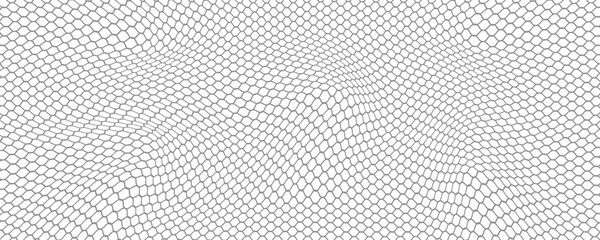 Fishing or soccer net. Repeated hexagon pattern. Black wired mesh texture isolated on white background. © PECAH