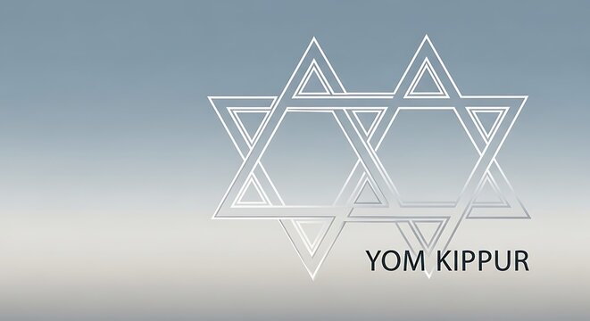 Yom Kippur, Jewish holiday, Star of David, religious symbol