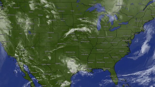 Unites State Weather Map