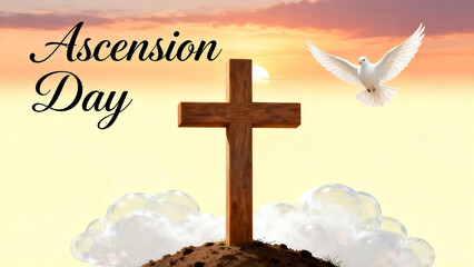 Ascension Day, Commemorates the Ascension of Jesus into Heaven