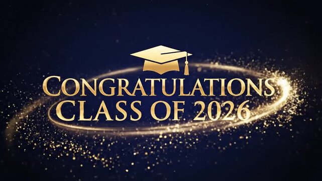 Celebrating Graduation Success with Sparkling Congratulations for Class of 2026