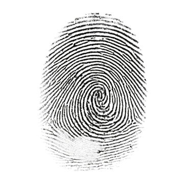 High-Quality Fingerprint Scanner PNG Isolated on Transparent Background for Security Systems and Authentication