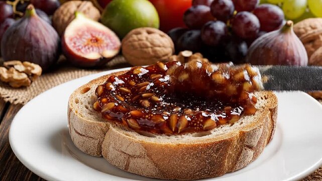 Cinematic aerial footage of urban townhouse with honeyed fig jam