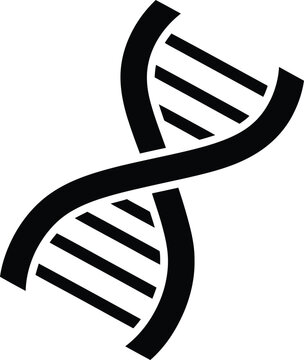 Double helix structure of deoxyribonucleic acid (dna) Vector
