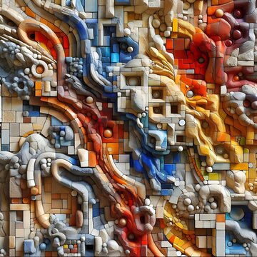 abstract fractal background