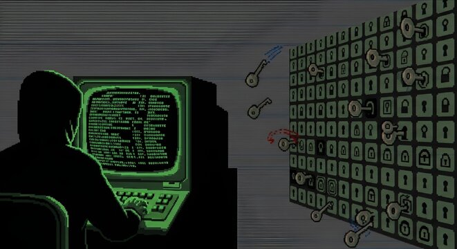 Automated Cryptographic Key Injection on Legacy Terminal via Retro Cybernetic Interface