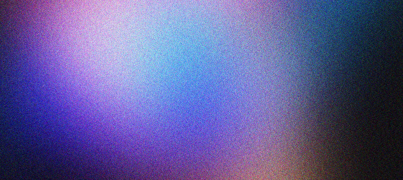 Purple and blue abstract gradient with noise effect.