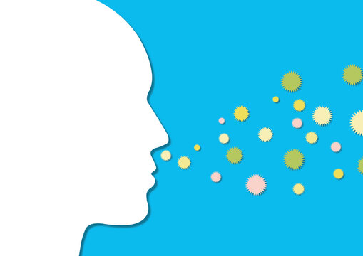 Hay fever, conceptual illustration