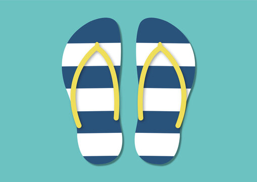 Flipflops, illustration