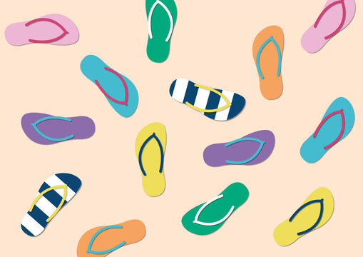 Flipflops, illustration