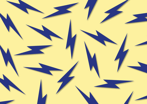 Lightning bolts, conceptual illustration