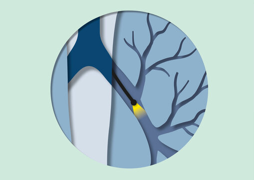 Bronchoscopy, conceptual illustration