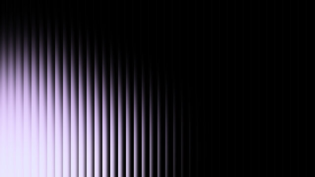 Abstract vertical wave texture background with smooth ribbed glass in purple, white, and pink hues, intended for desktop graphic and tech startup display.