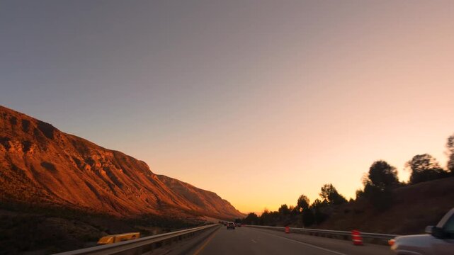 Kolob Canyon Scenic Drive POV &mdash; Zion National Park Utah