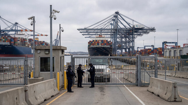 Harbor Security Gate