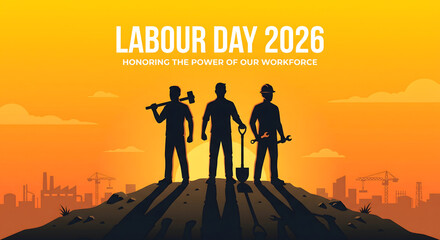 Happy labour day 2026, international workers day.