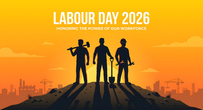 Happy labour day 2026, international workers day.