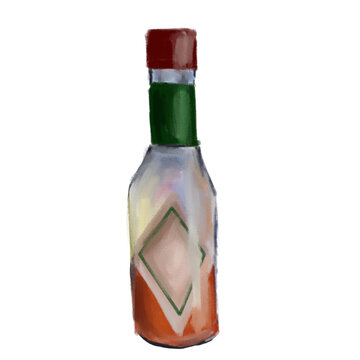 bottle of tabasco sauce