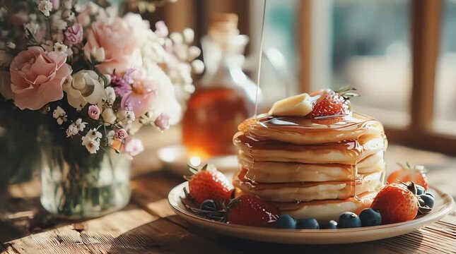 Delicious Pancake Breakfast