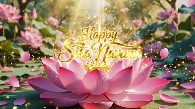 Sita Navami Video | Goddess Sita Devotional Wishes, Festival Animation & Status