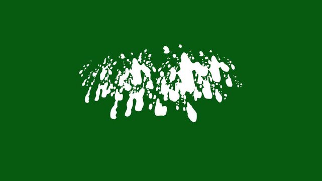 Flash fx explosion element Liquid Animation, hand-drawn smoke blast animation, 2d cartoon style with alpha channel, 4k pre-rendered clip, Splash Element Animation, Cartoons, Video.4k