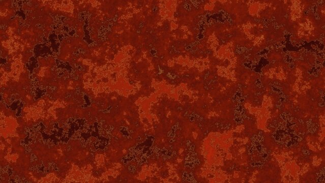 Volcanic magma and copper fluid marble seamless texture. Elegant abstract liquid background for luxury design.