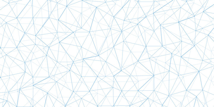 Technology abstract white digital background of connected with blue line .many squares and rectangle shapes .Internet connection network high digital technology with connecting points and dots	
