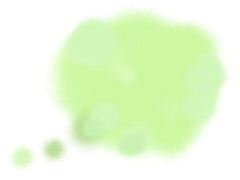 黄緑の淡い水彩のにじむテクスチャ素材