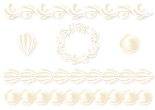 口金で絞り出したリアルホイップクリーム