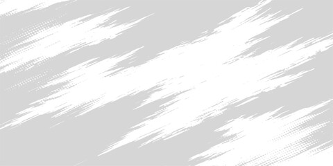 Fototapeta premium Abstract gray brush stroke background with rough paint texture and minimal modern artistic design