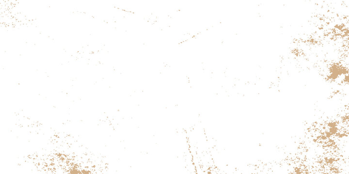 Abstract white grunge texture background with subtle brown stains and distressed vintage paper surface design
