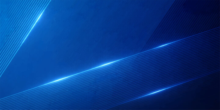 Glowing blue lines and dark motion patterns create an abstract space art background with energy rays and a shining light texture for a seamless animation loop wallpaper