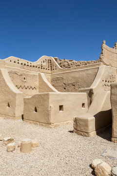 Riyadh Salwa Palace in the historic district of At-Turaif UNESCO World Heritage site in Riyadh, Saudi Arabia