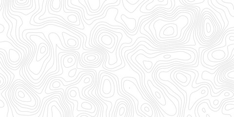 Clean Geographic Topographic Lines Design Seamless Pattern with Layered Elevation Detail Subtle Contour Map Background Featuring Smooth Terrain Flow Lines © ALAMA