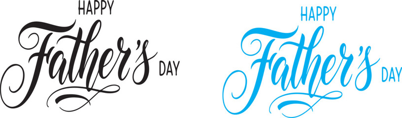 Fototapeta premium vector illustration of a set of calligraphic elements