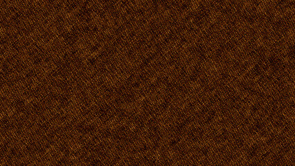 Fototapeta premium Brown fabric texture, close-up cloth