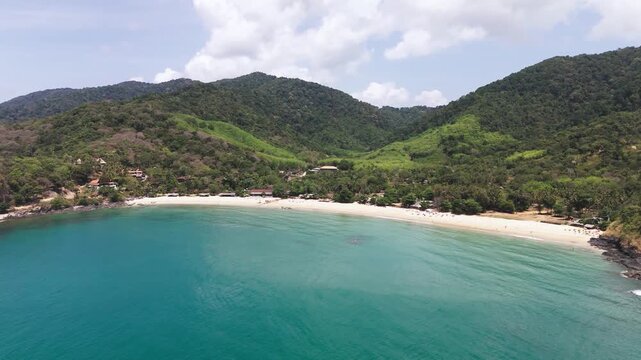 View from far of Klong Jak beach, Koh Lanta
