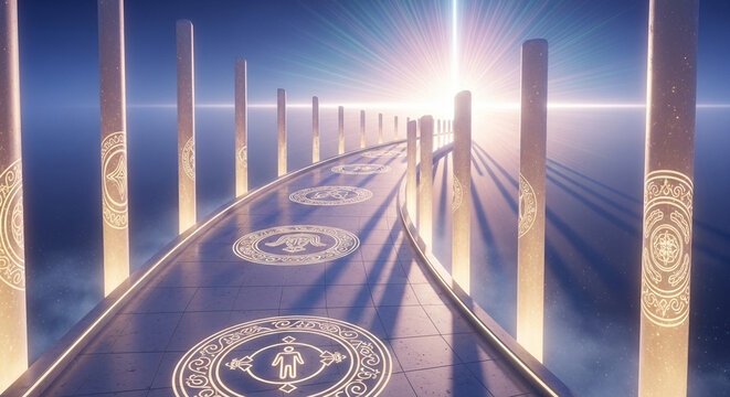 Path to Enlightenment Concept