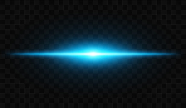 Abstract light flare composition. Multiple horizontal beams with bright focal points, separated streak segments creating layered composition, soft halos with diffused glow on transparent background