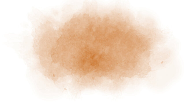 Alloy orange watercolor background, flat color illustration