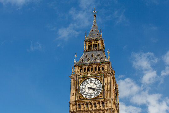 Central London with Big Ben and Westminster